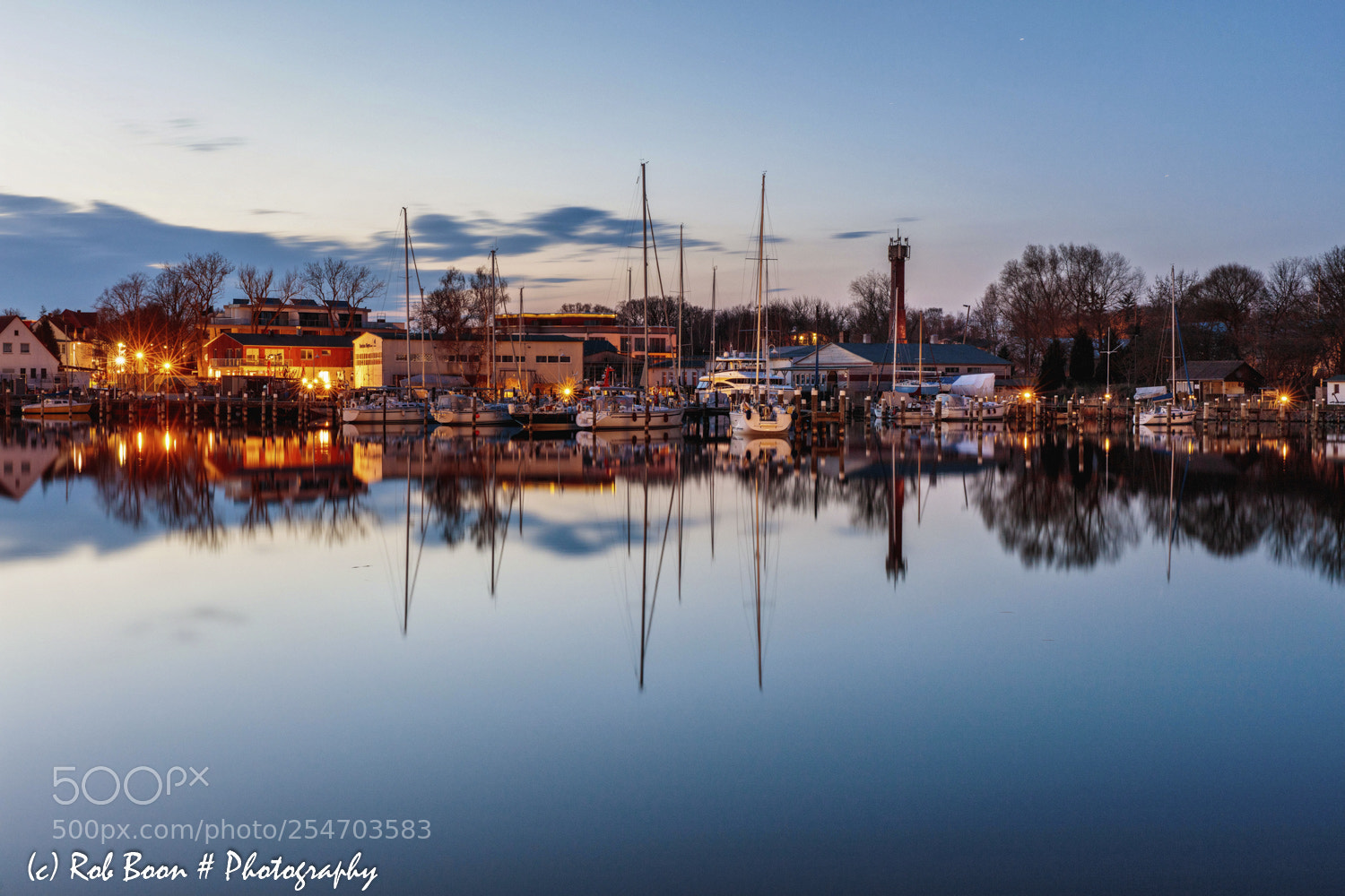 Canon EOS 5DS sample photo. Dusk lauterbach harbor r photography
