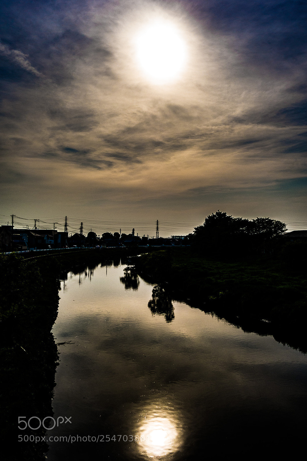 Sony Cyber-shot DSC-RX100 sample photo. Reflection of the sun photography