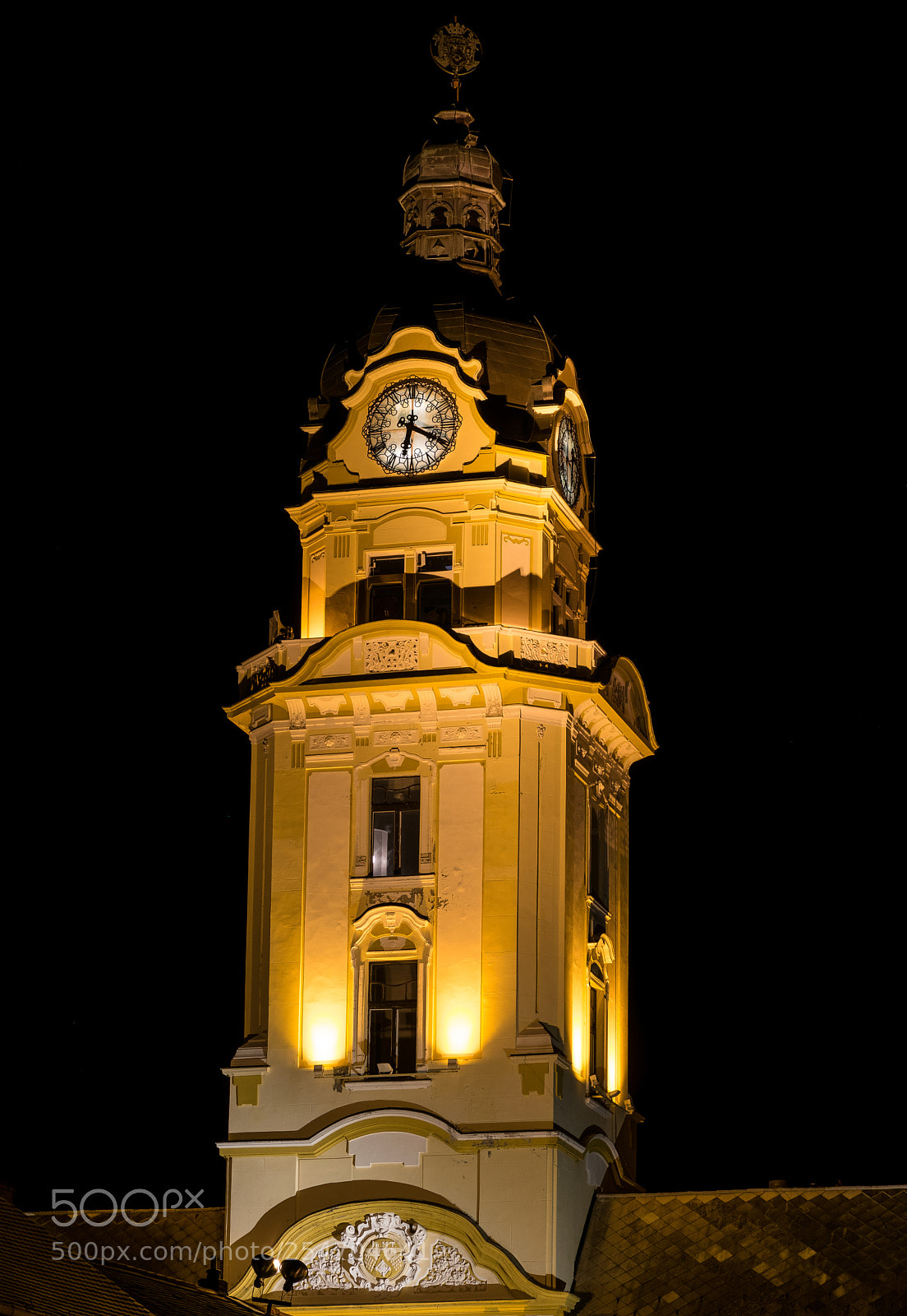 Nikon D5300 sample photo. City hall clock tower photography