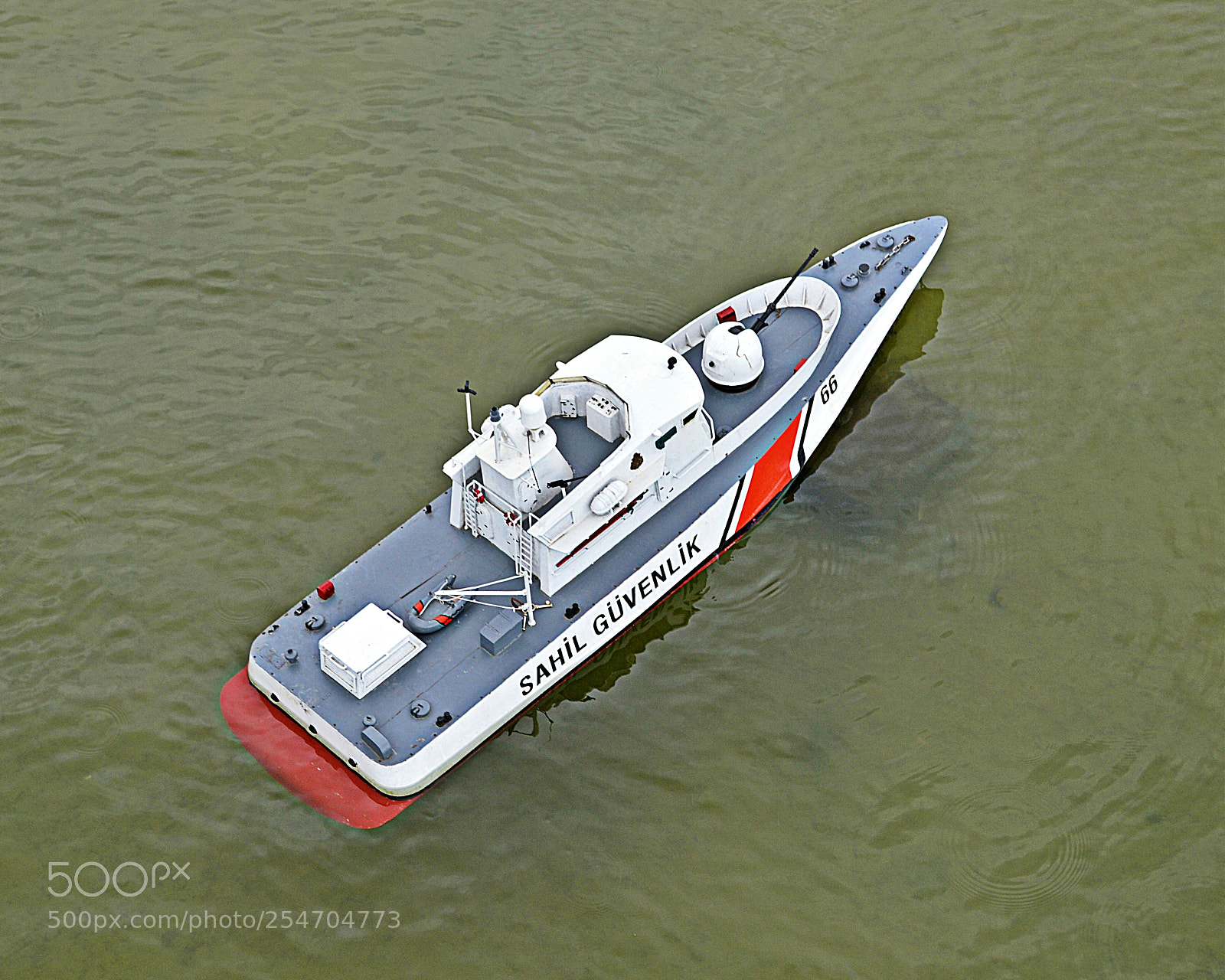Nikon D3200 sample photo. Turkish coast security boat photography