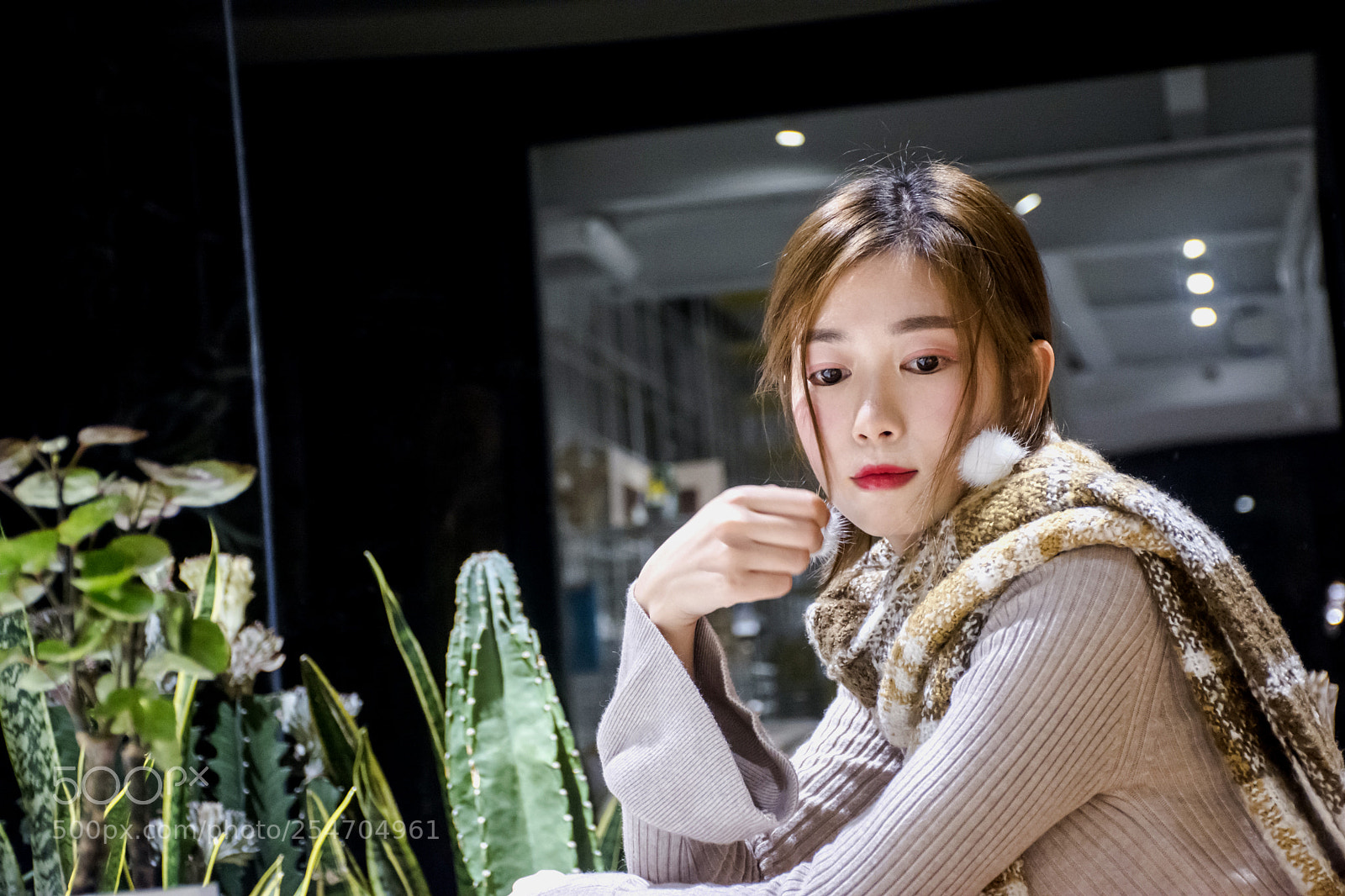 Nikon D7100 sample photo. Chinese girl short hair photography