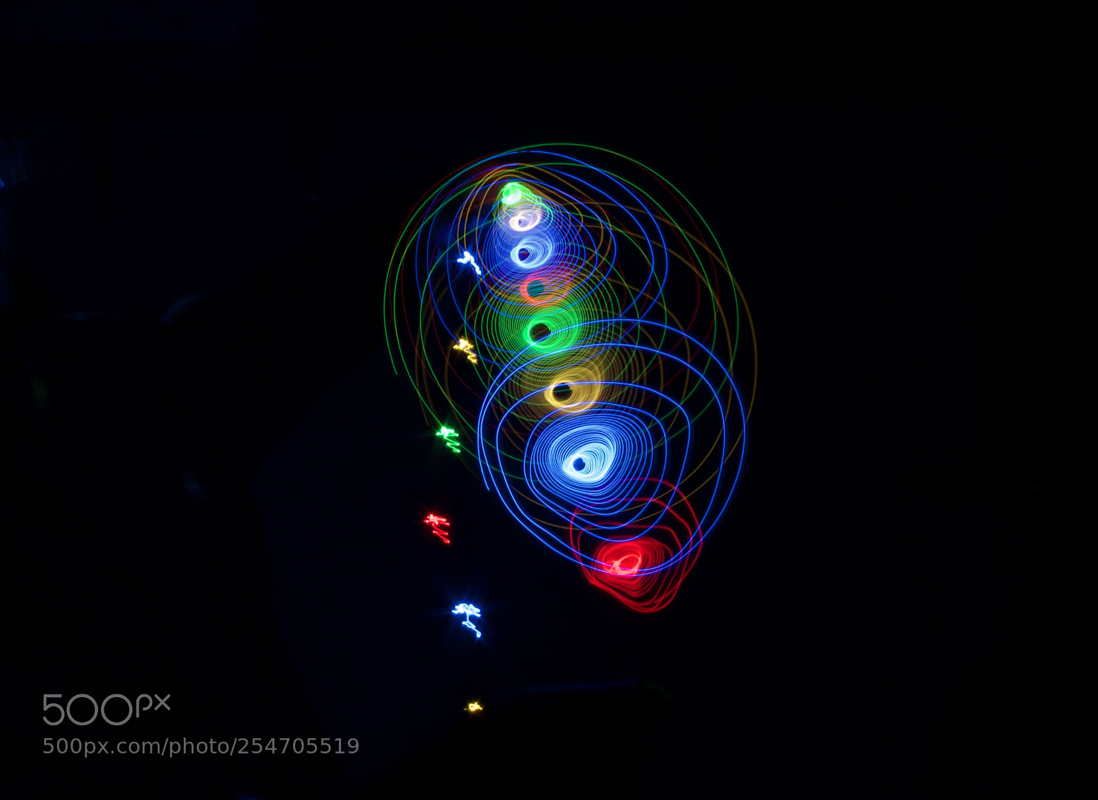 Pentax K-r sample photo. Lightpainting photography