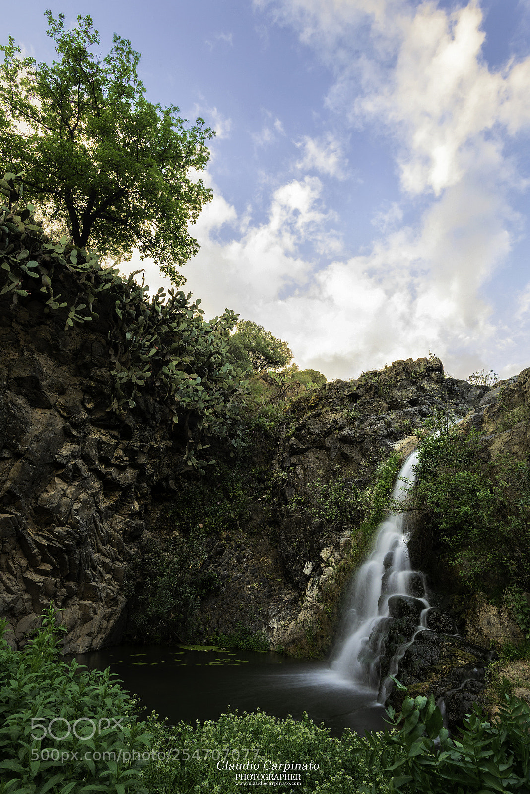 Nikon D610 sample photo. Oxena waterfalls photography
