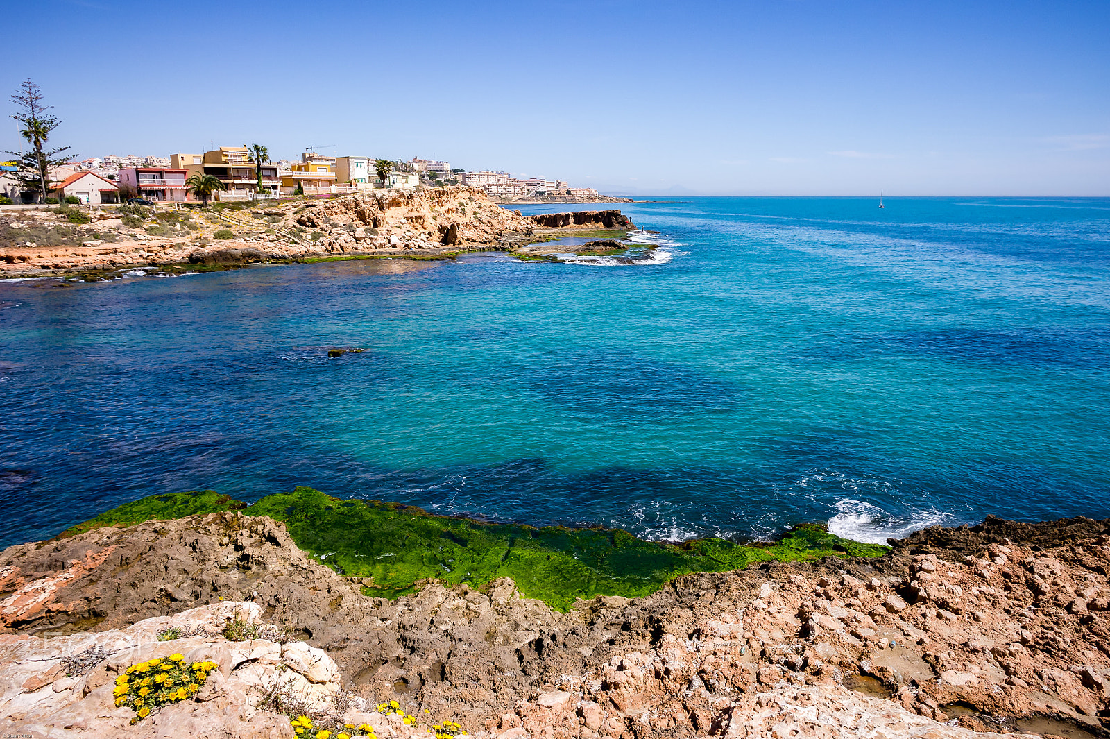 Samsung NX100 sample photo. Cala del mojon photography