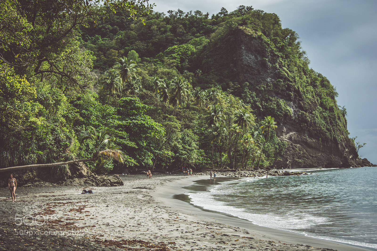 Nikon D5200 sample photo. Anse couleuvre beach photography