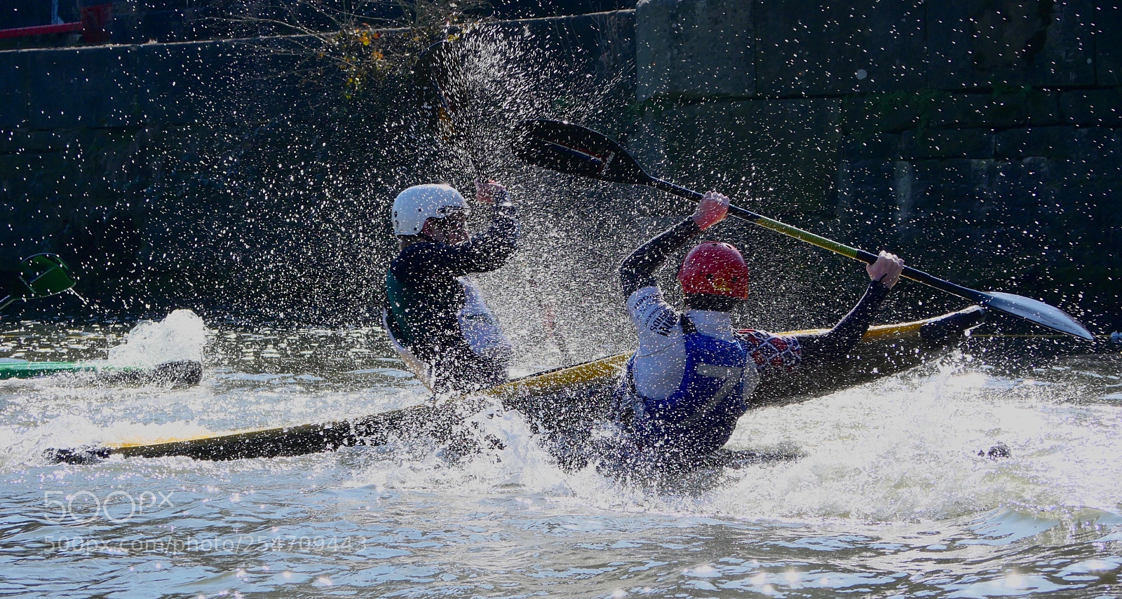 Panasonic Lumix DMC-GH4 sample photo. Canoe polo  photography