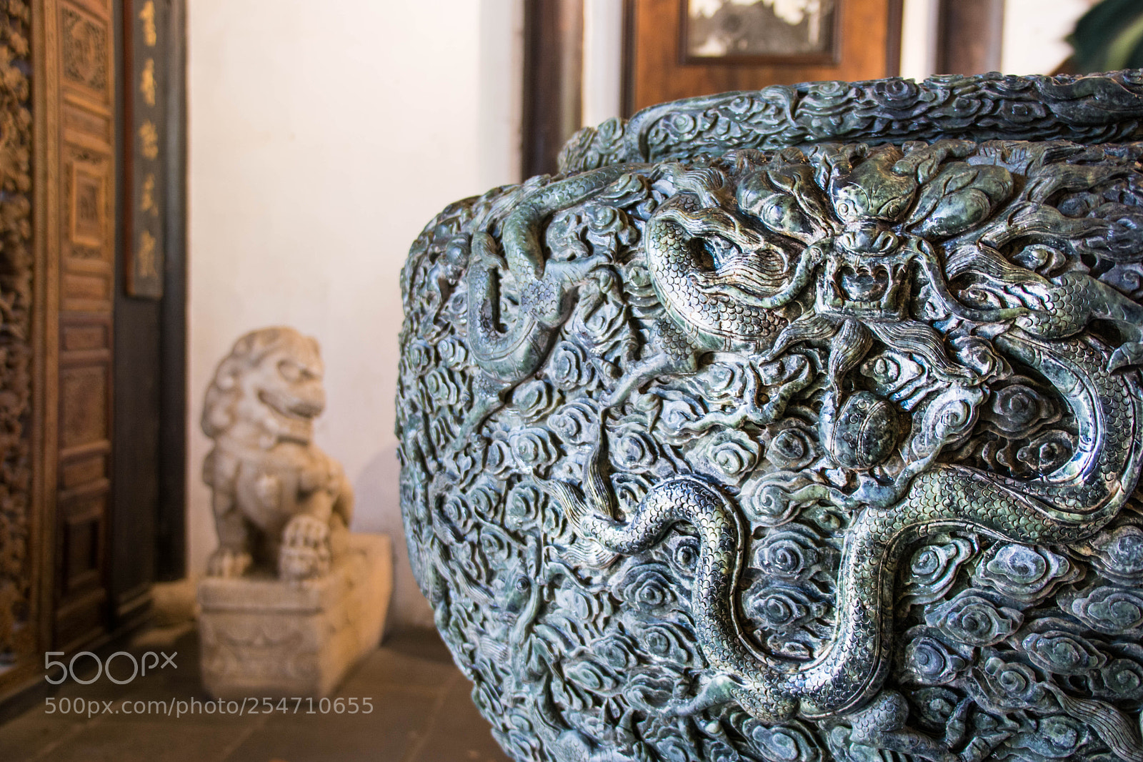 Nikon D7100 sample photo. Dragon and lion symbol photography