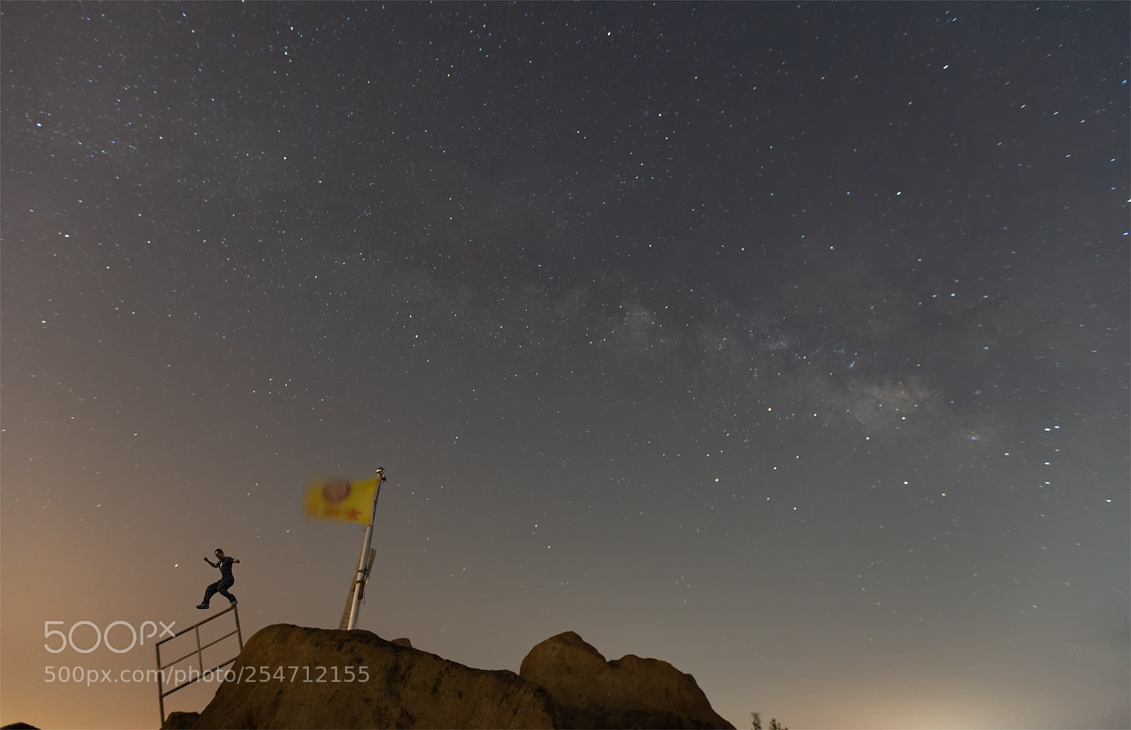 Canon EOS 5D Mark II sample photo. The milky way photography