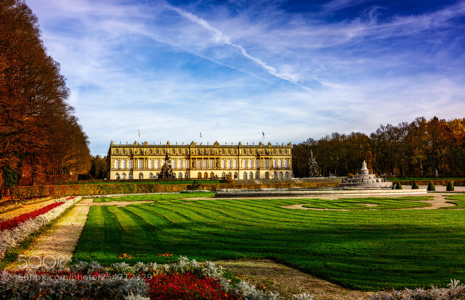 Nikon D800 sample photo. Herrenchiemsee palace photography