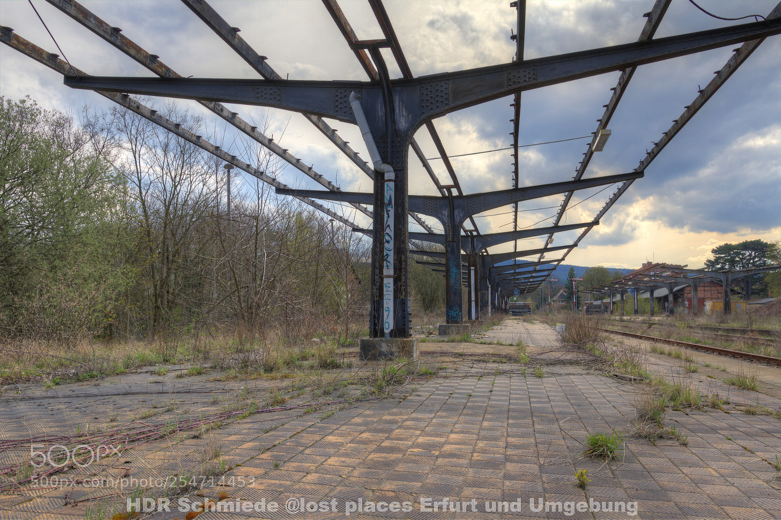 Canon EOS 7D sample photo. Lost trainstation photography