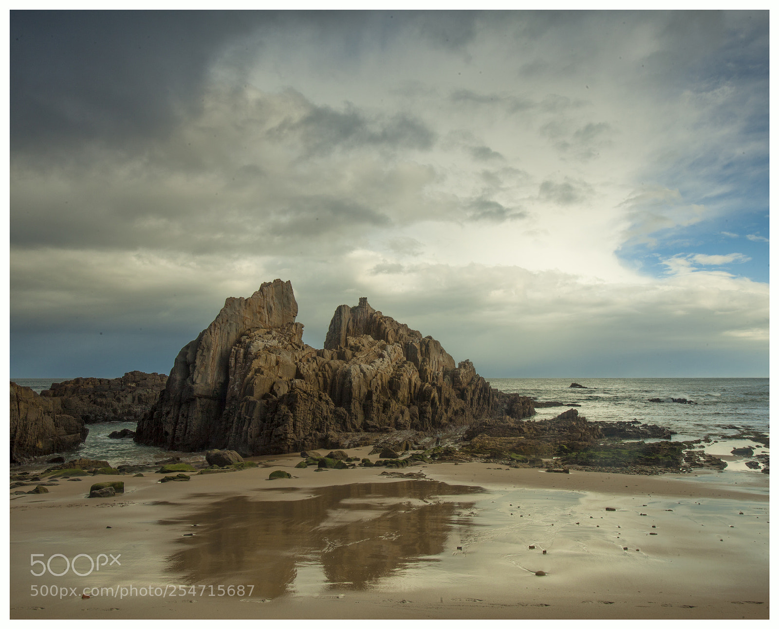 Canon EOS 5D Mark II sample photo. Playa de serantes photography