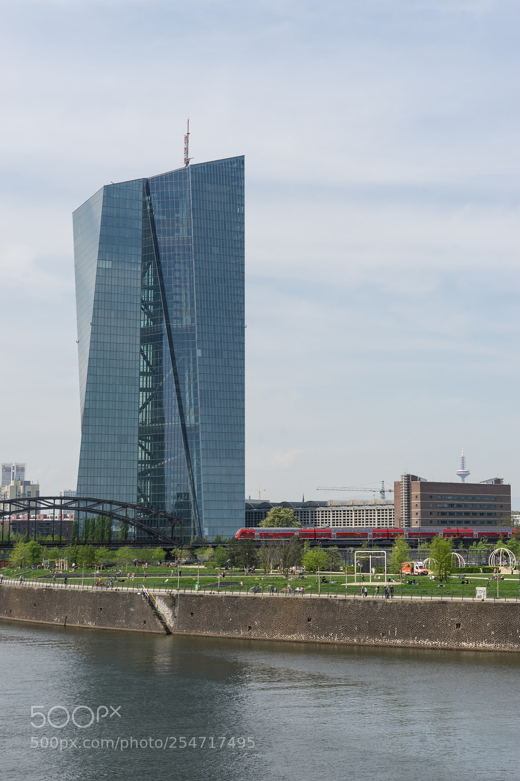 Sony a7 II sample photo. The european central bank photography