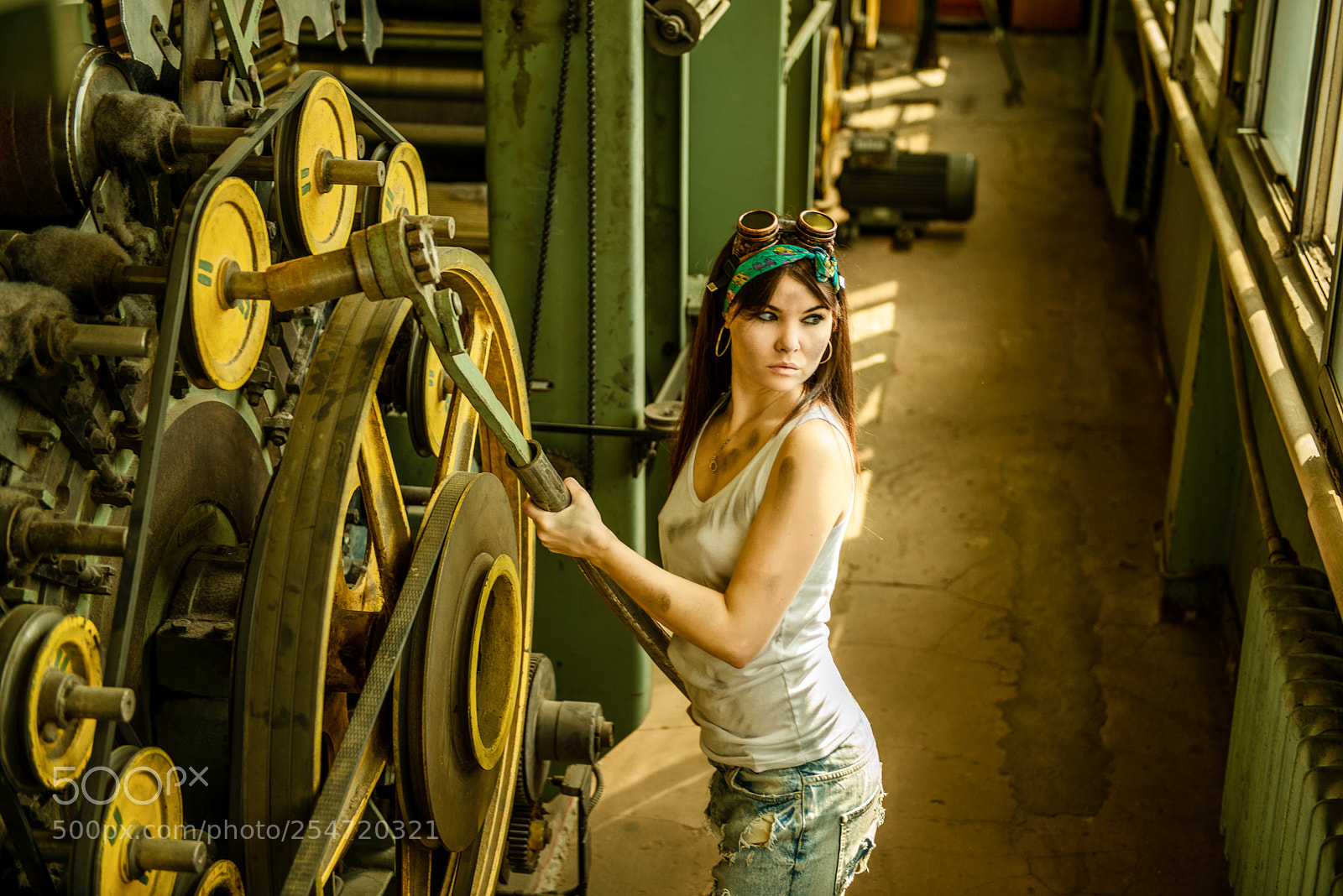 Nikon D800 sample photo. Девочка фабричная photography
