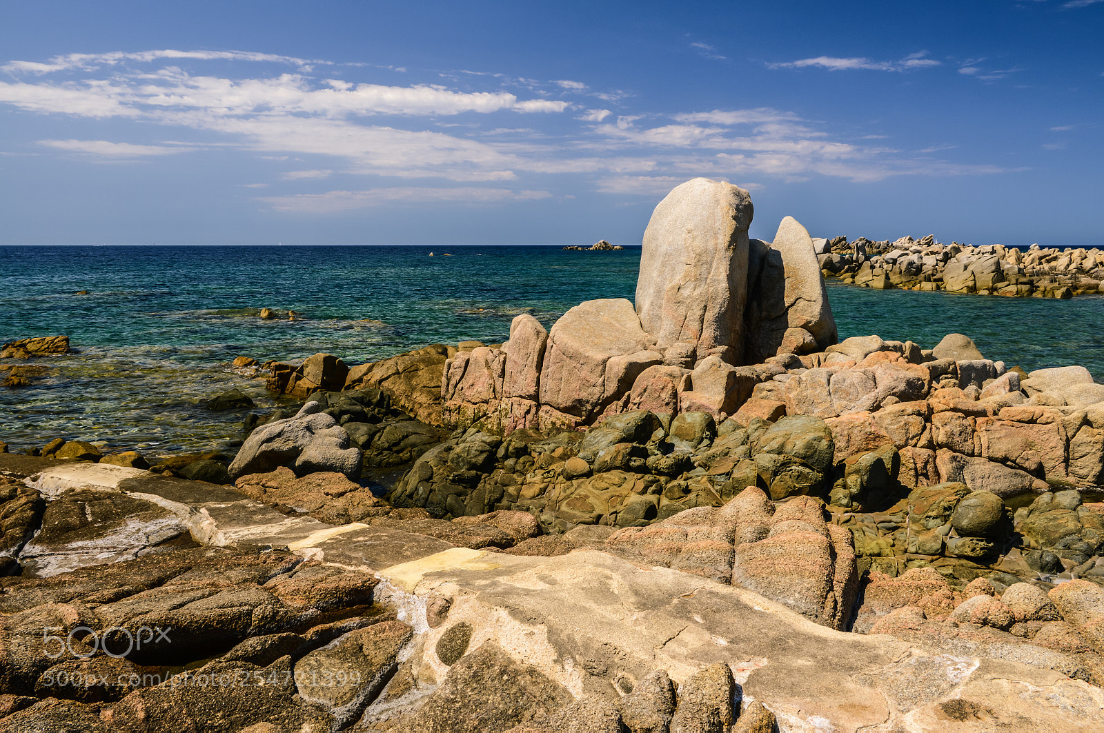 Nikon D800E sample photo. Rocks at mediterranean seaside photography