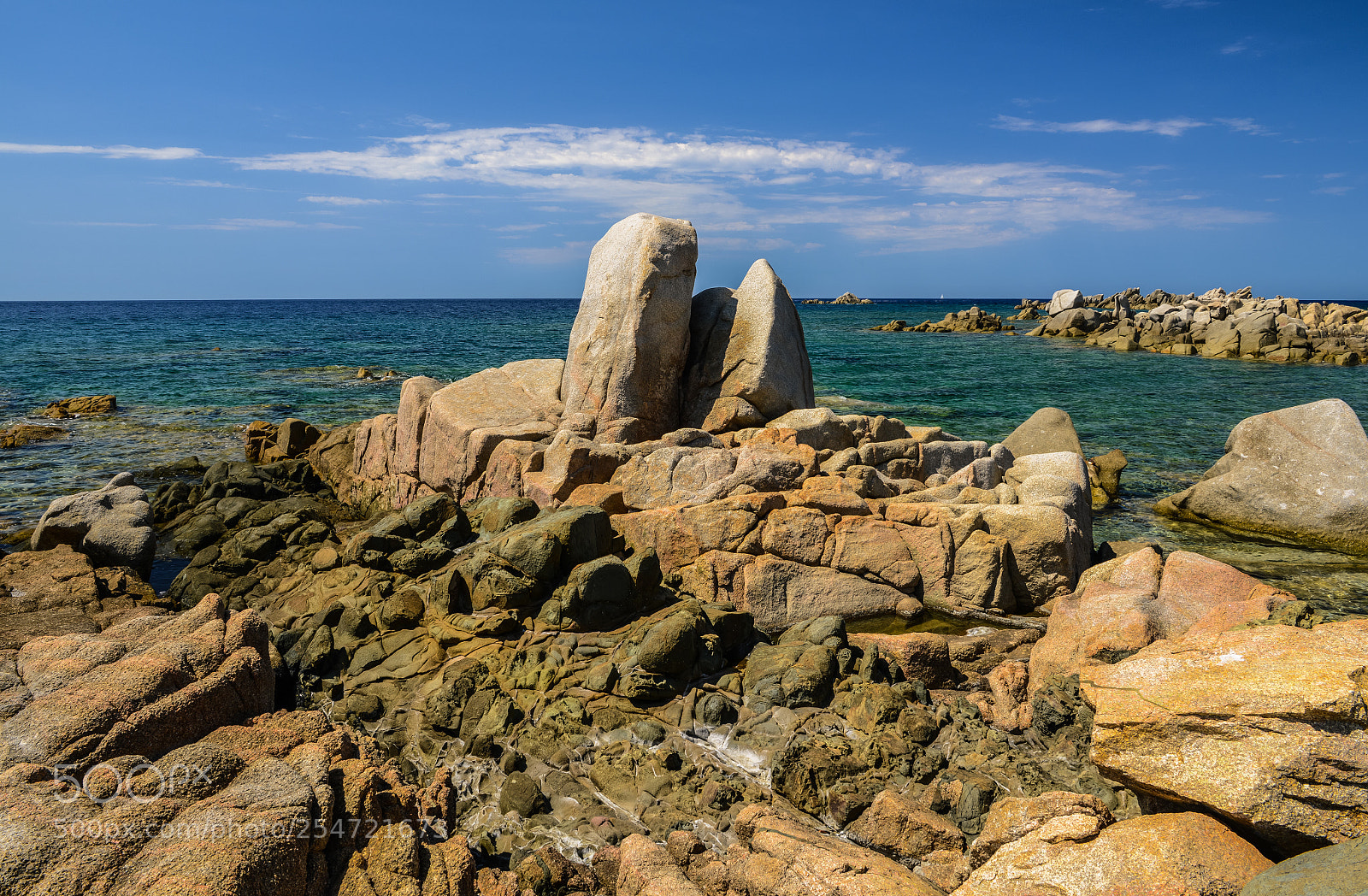 Nikon D800E sample photo. Rocks at mediterranean seaside photography