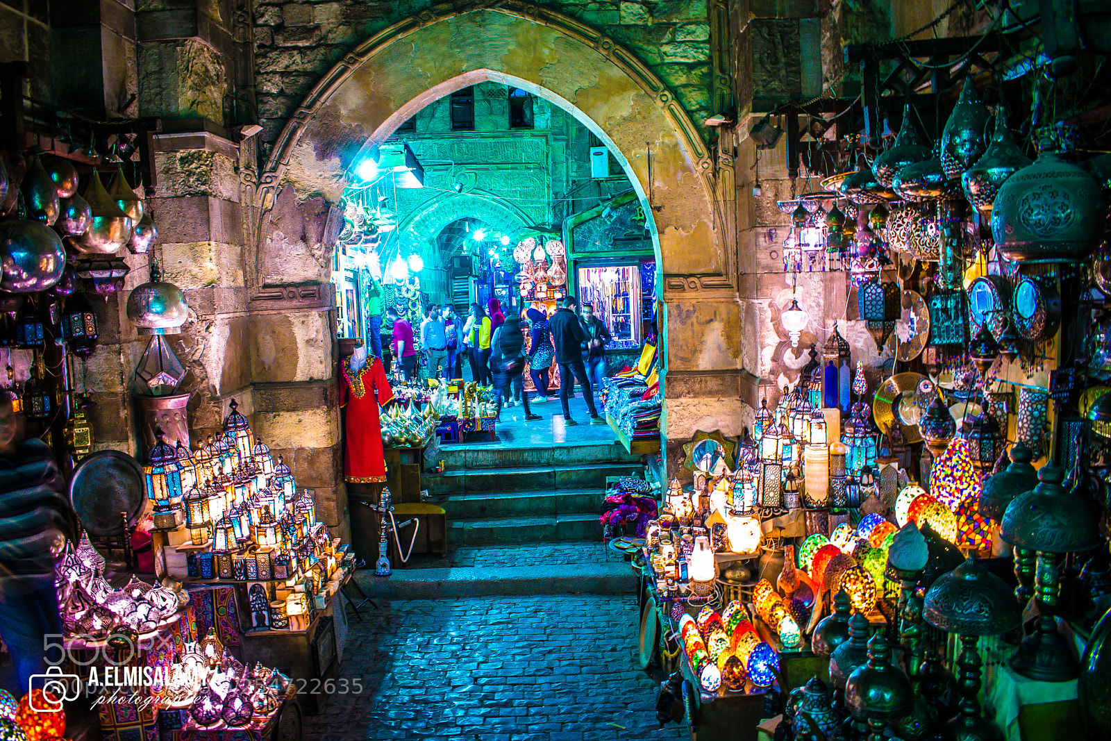 Nikon D3300 sample photo. Cairo lights photography
