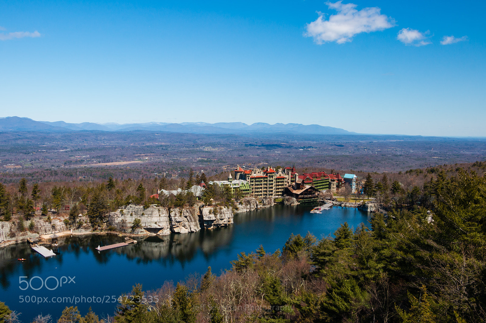 Canon EOS 70D sample photo. April morning at mohonk photography