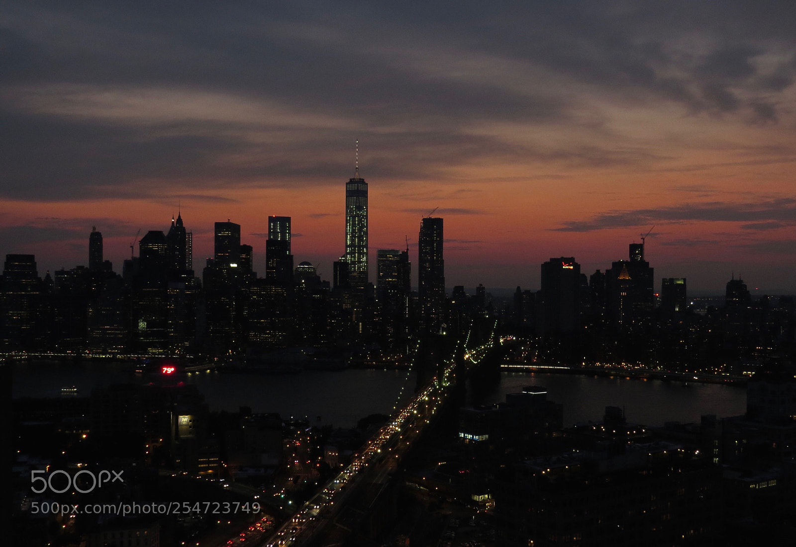 Canon PowerShot SX50 HS sample photo. Manhattan skyline  photography