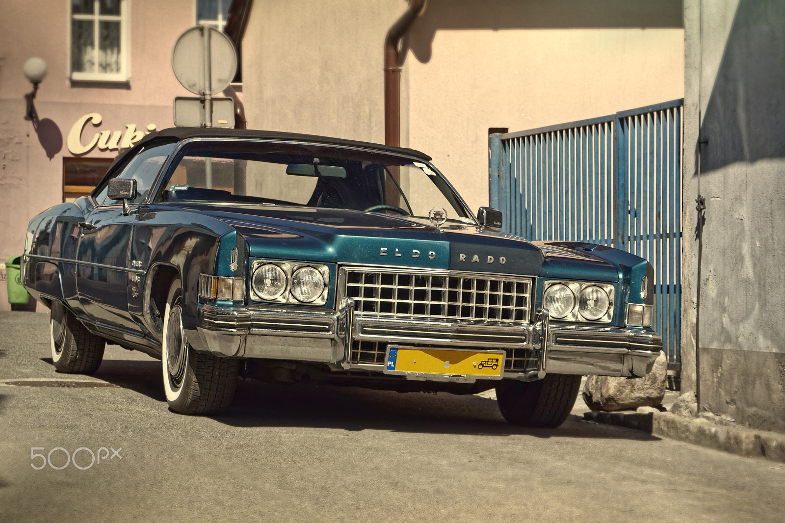 Pentax K-70 sample photo. Cadillac eldorado 8.1 v8 photography
