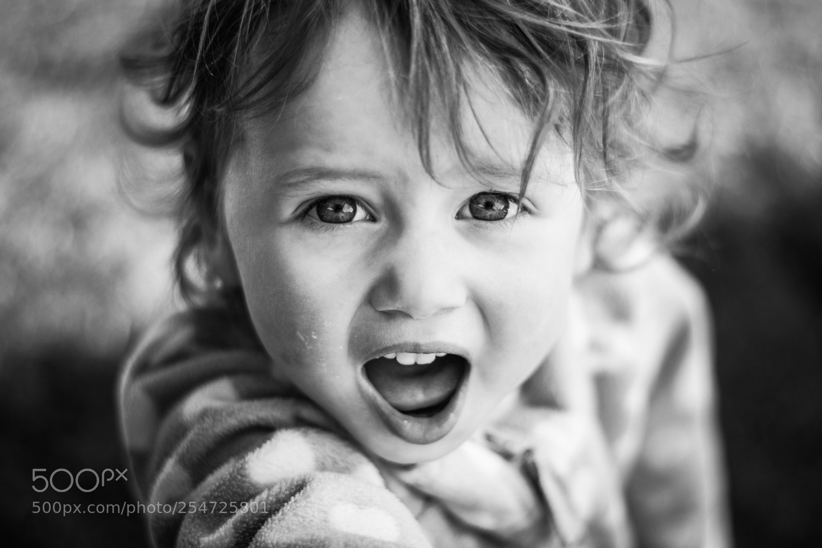 Nikon D3300 sample photo. Toddler bw photography