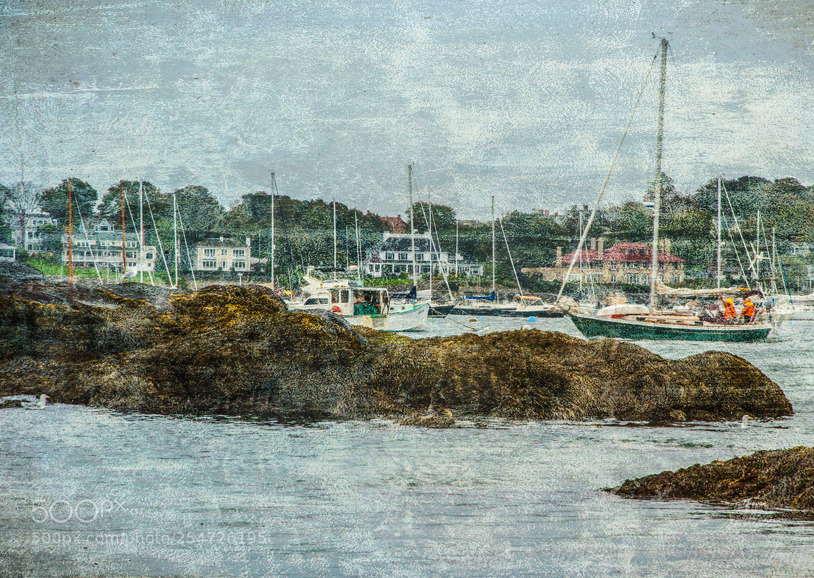 Nikon D90 sample photo. Stormy day in marblehead photography