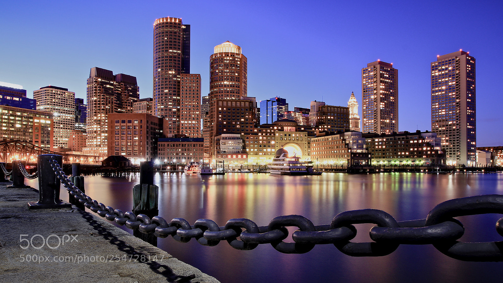 Canon EOS 60D sample photo. Boston waterfront skyline at photography