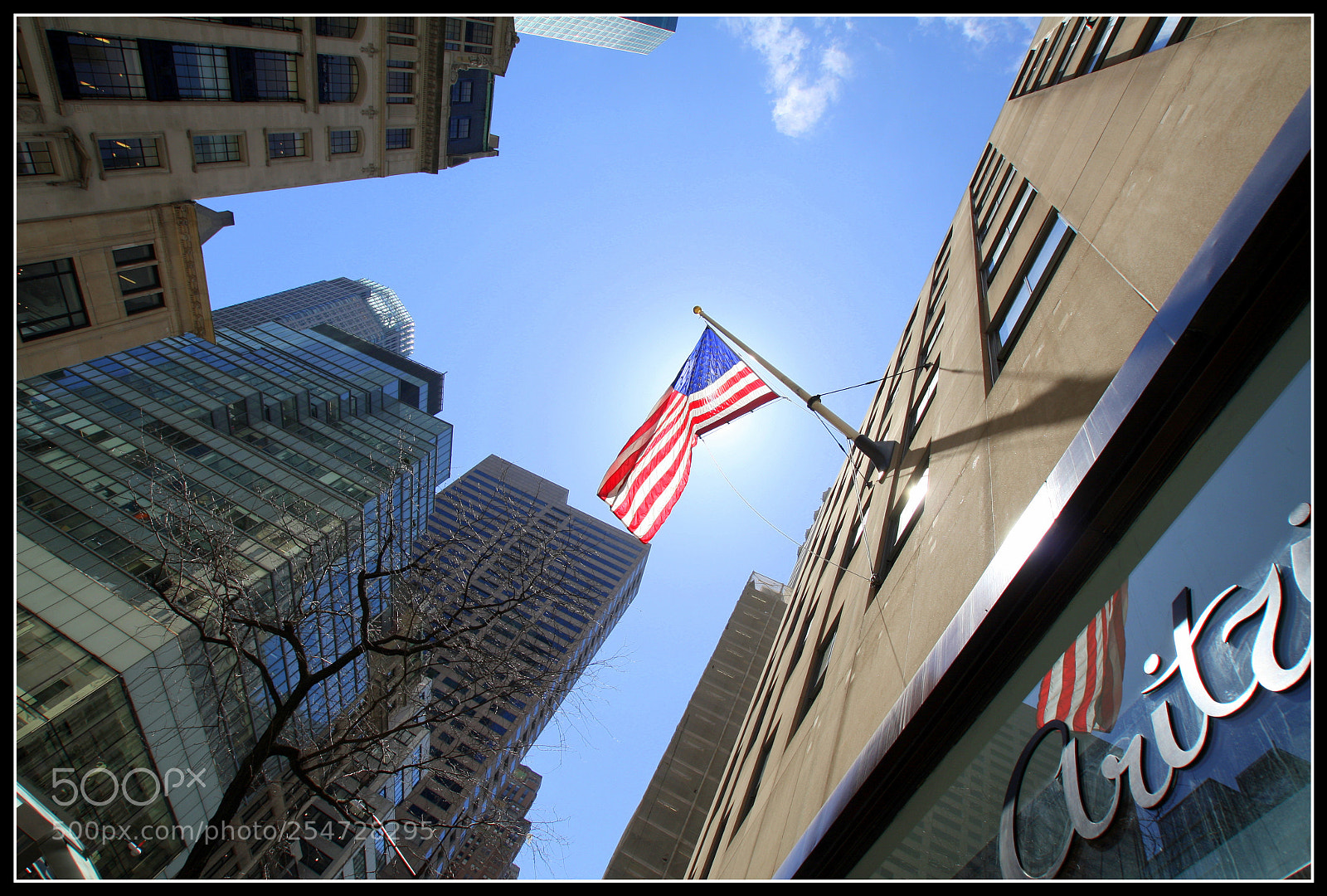 Canon EOS 40D sample photo. Stars, stripes, sun and photography
