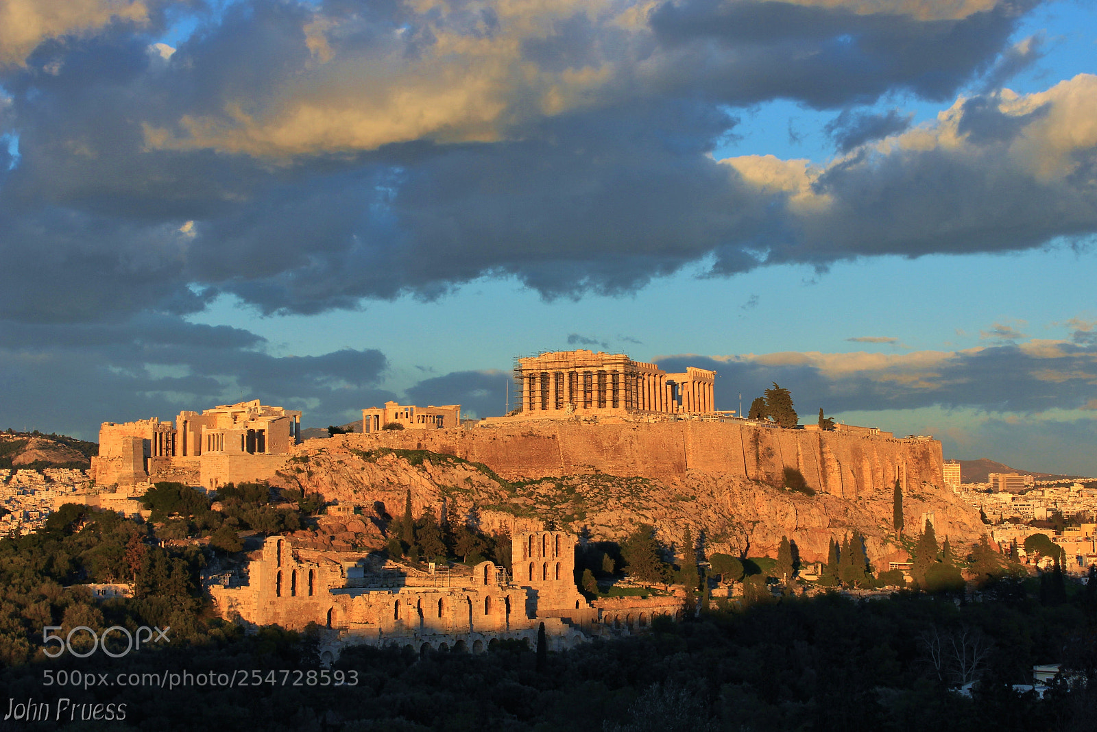 Canon EOS 600D (Rebel EOS T3i / EOS Kiss X5) sample photo. Golden hour acropolis photography