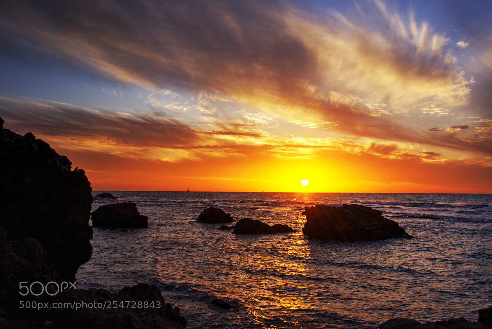 Nikon D7200 sample photo. Sunset at the beach photography