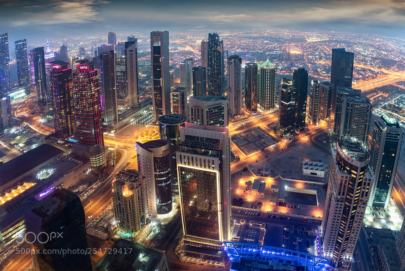 Canon EOS 5D Mark IV sample photo. Doha, qatar, from above photography