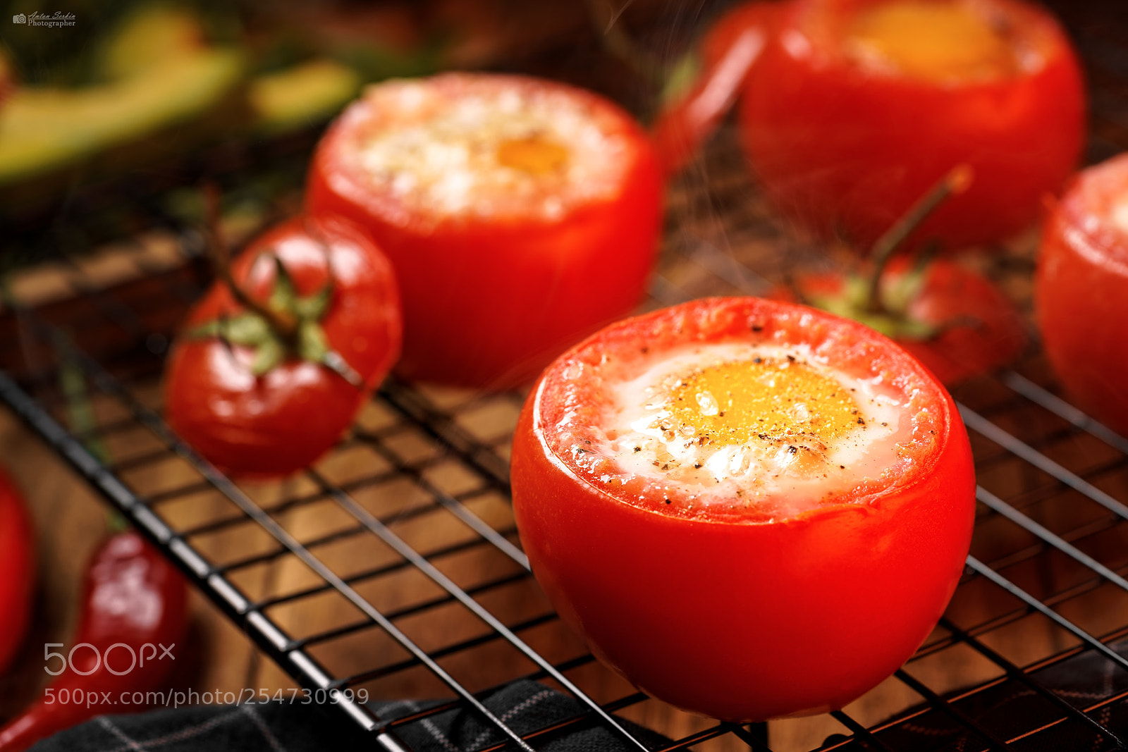 Sony a7R II sample photo. Tomatoes with egg photography