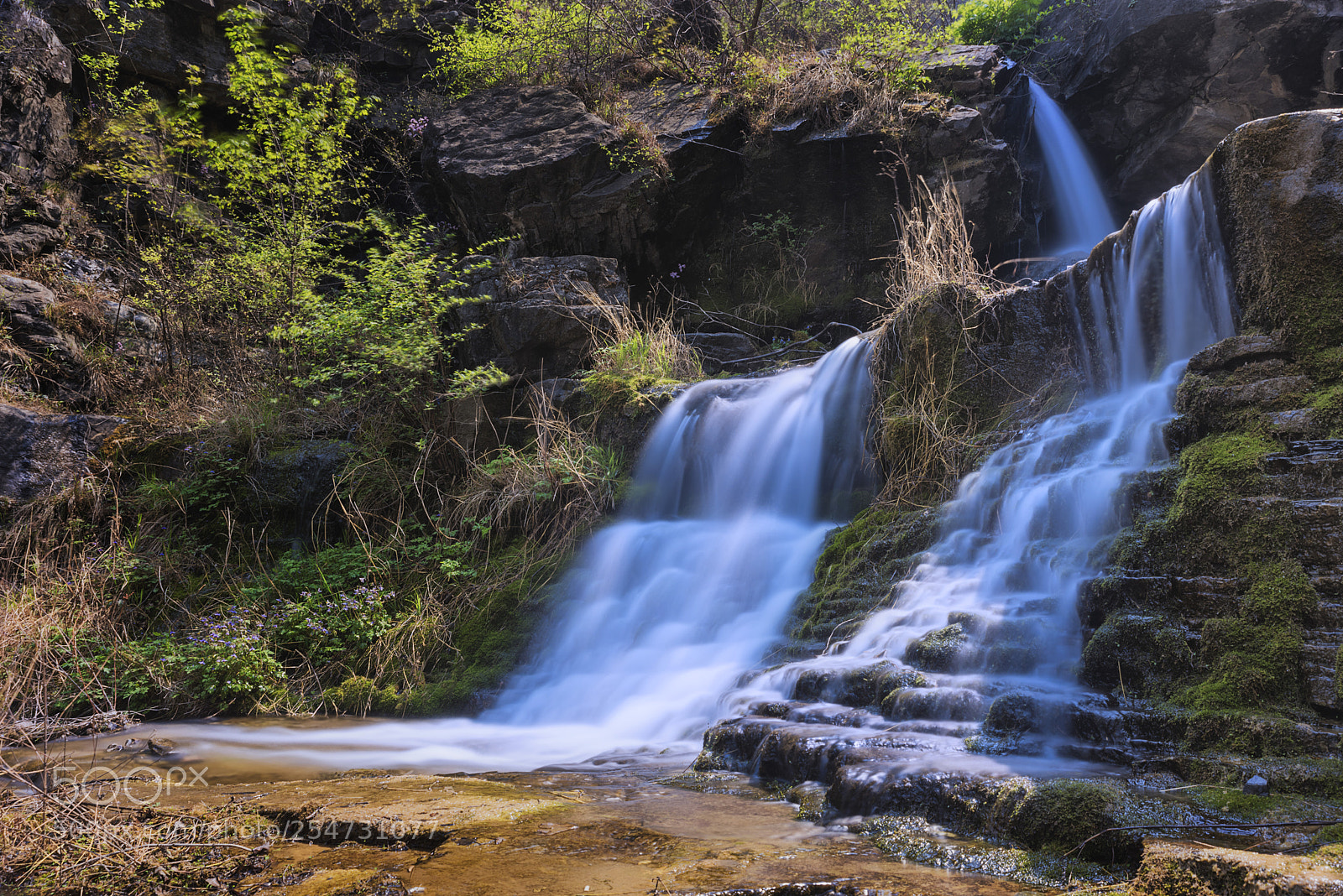 Nikon D810 sample photo. Waterfall photography
