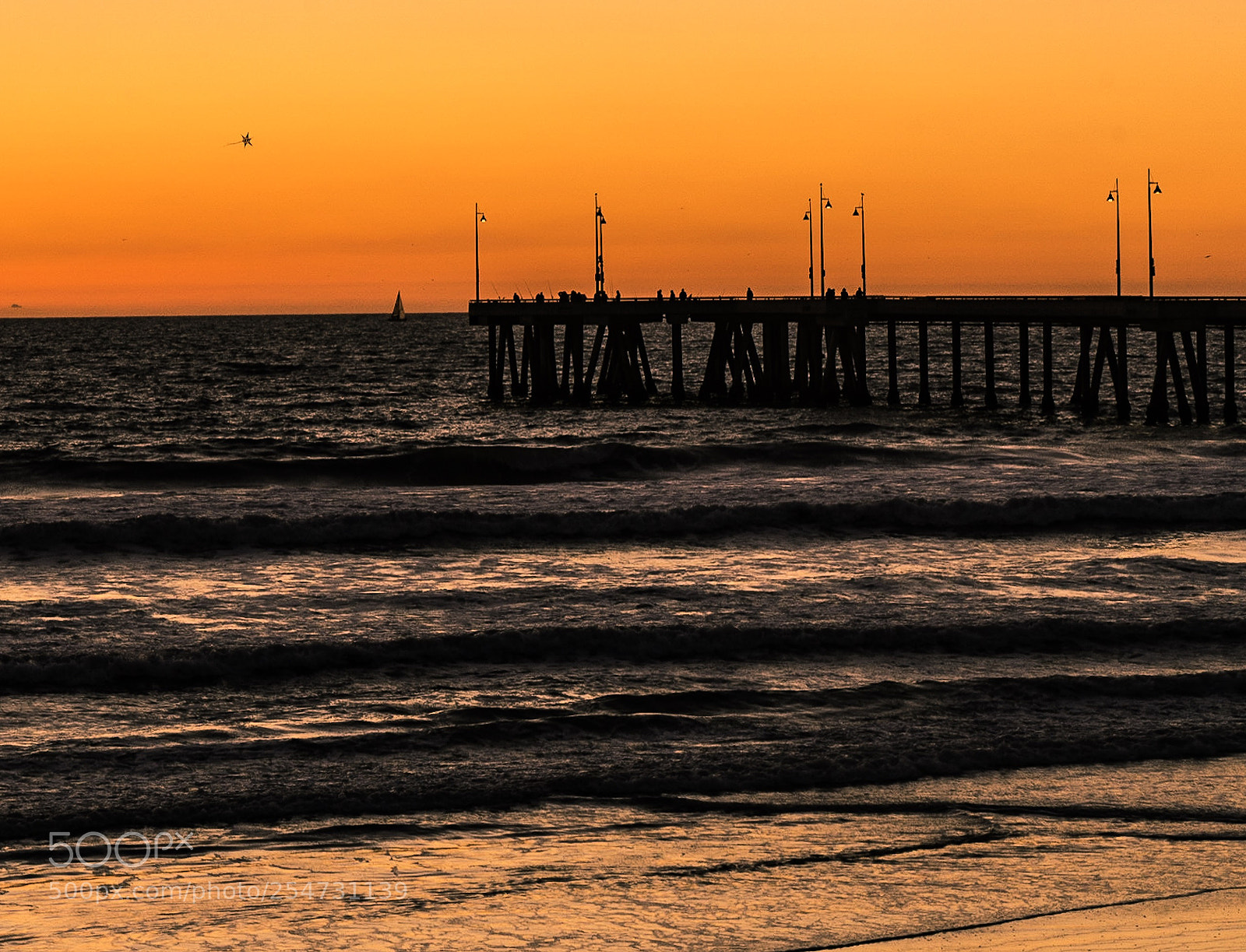 Sony a7 II sample photo. Venice pier photography