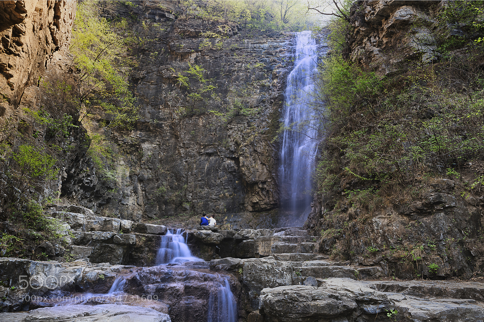 Nikon D810 sample photo. Waterfall in shidu photography