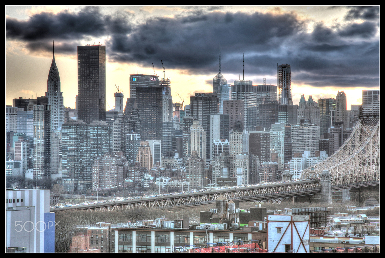 Canon EOS 40D sample photo. Uptown manhattan sunset photography