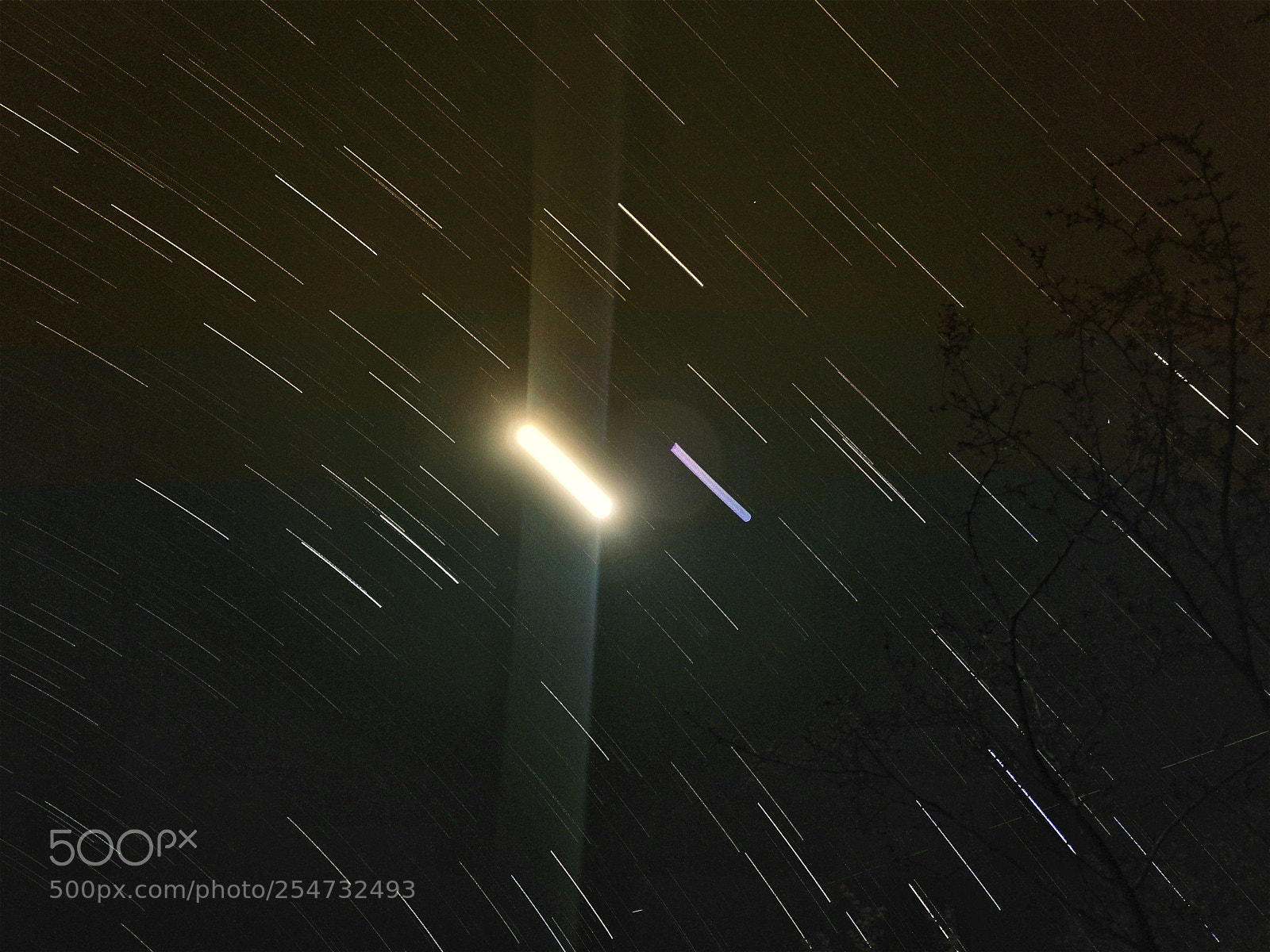 HUAWEI Mate 10 Lite sample photo. Star trail photography