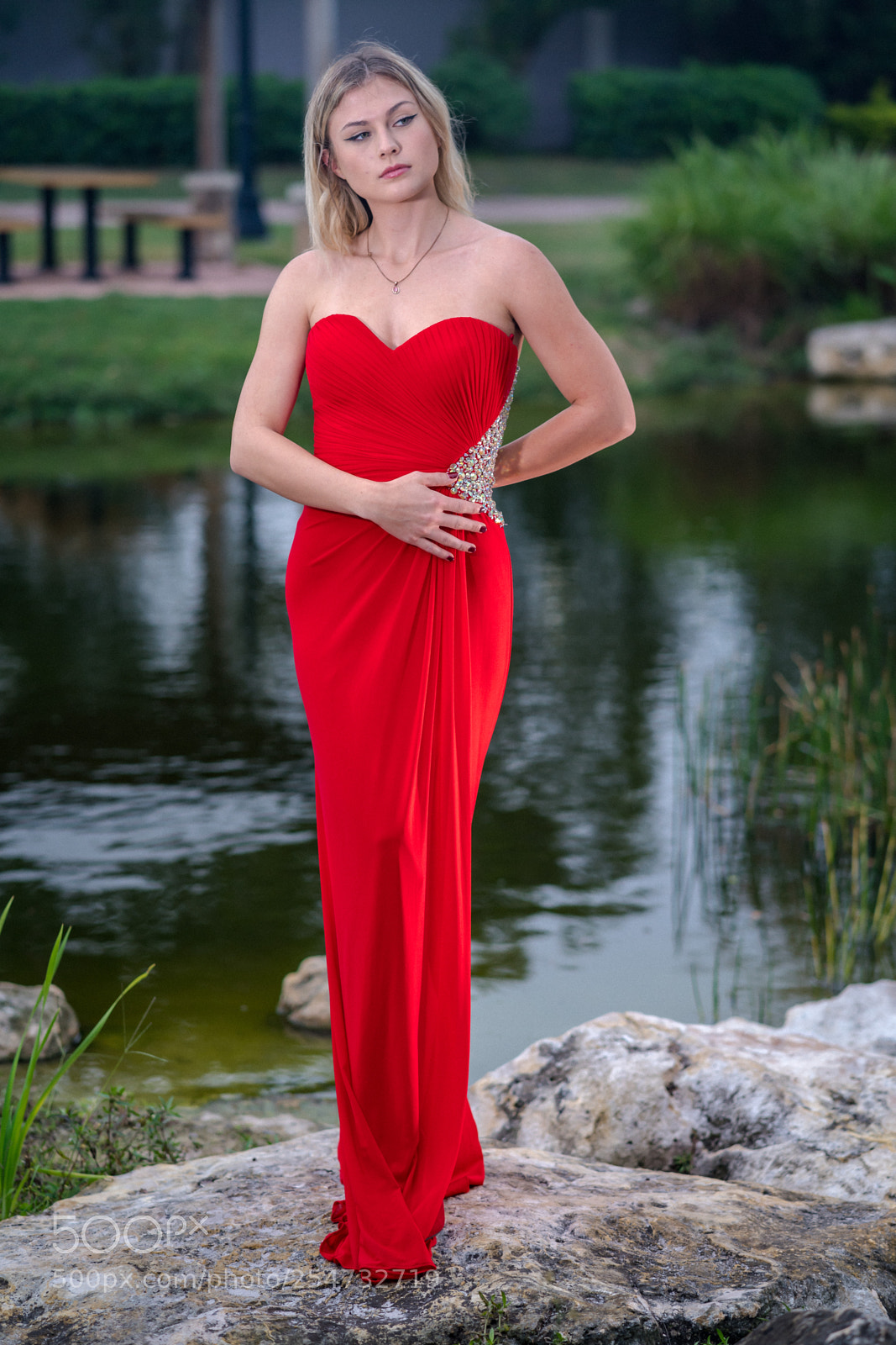 Sony a9 sample photo. Lady in red photography