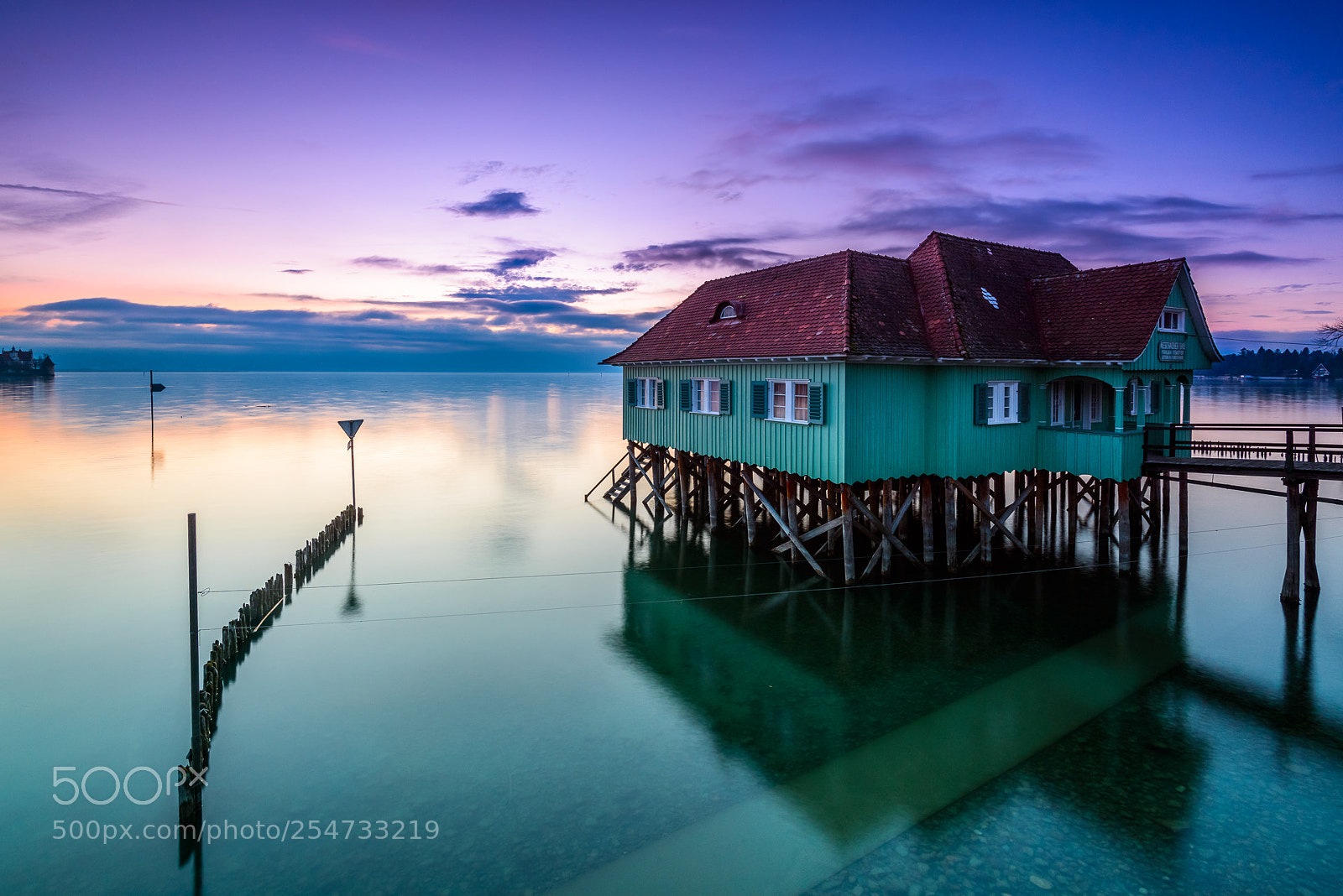 Nikon D800 sample photo. Abends am bodensee photography