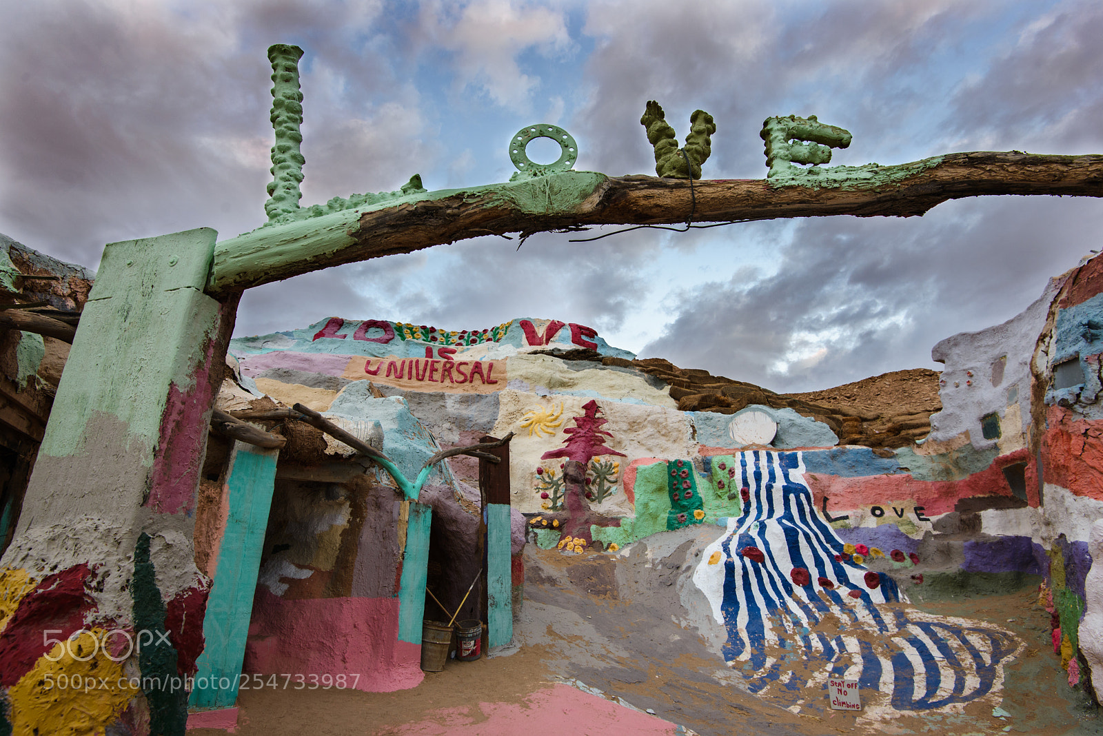 Nikon D610 sample photo. Salvation mountain, love photography