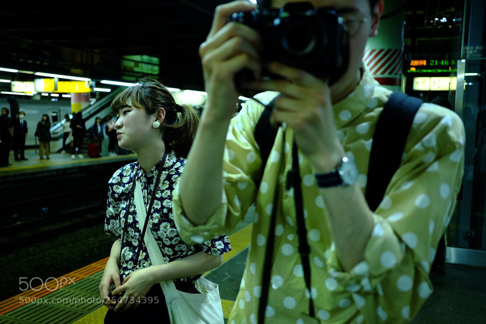 Fujifilm X-E2 sample photo. Train station  photography