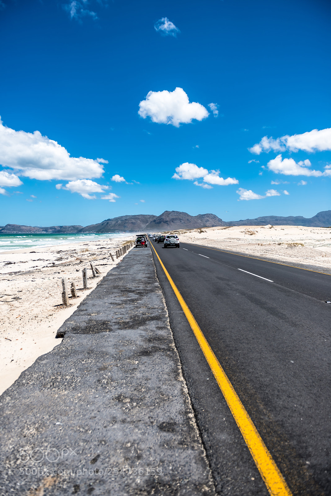 Nikon D800 sample photo. Walk the yellow line photography