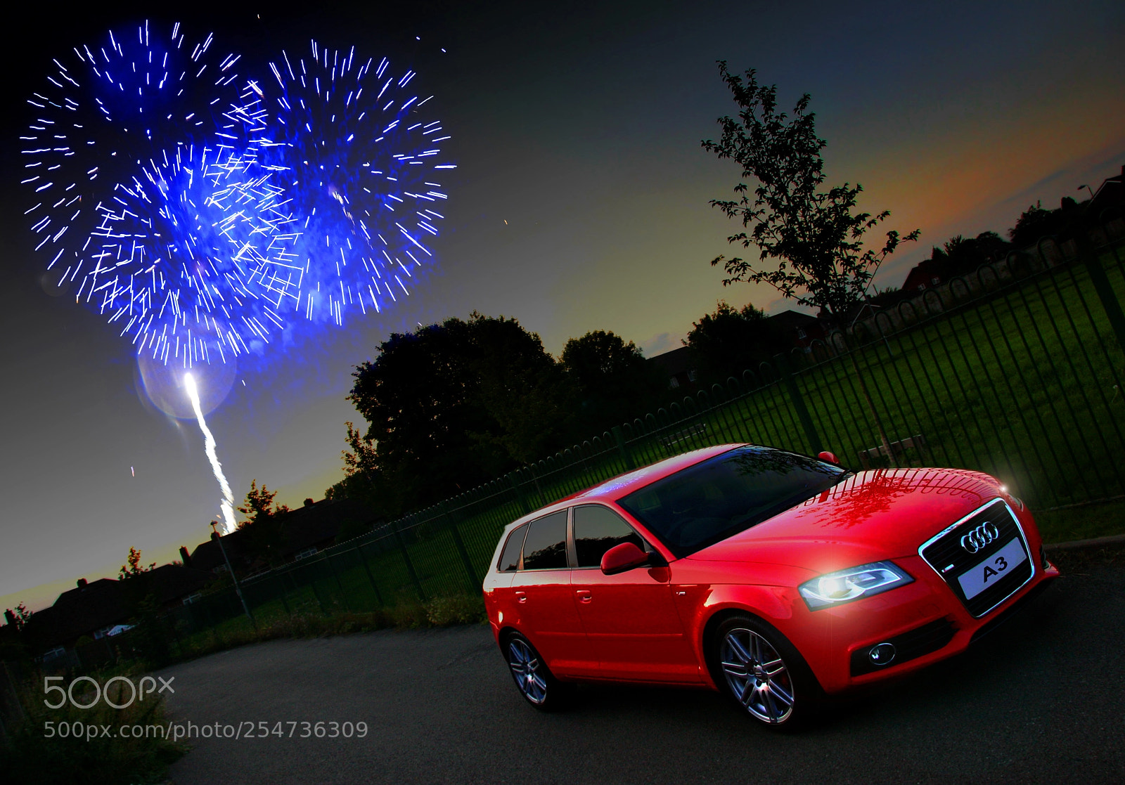 Canon EOS 30D sample photo. Audi a3 s line photography