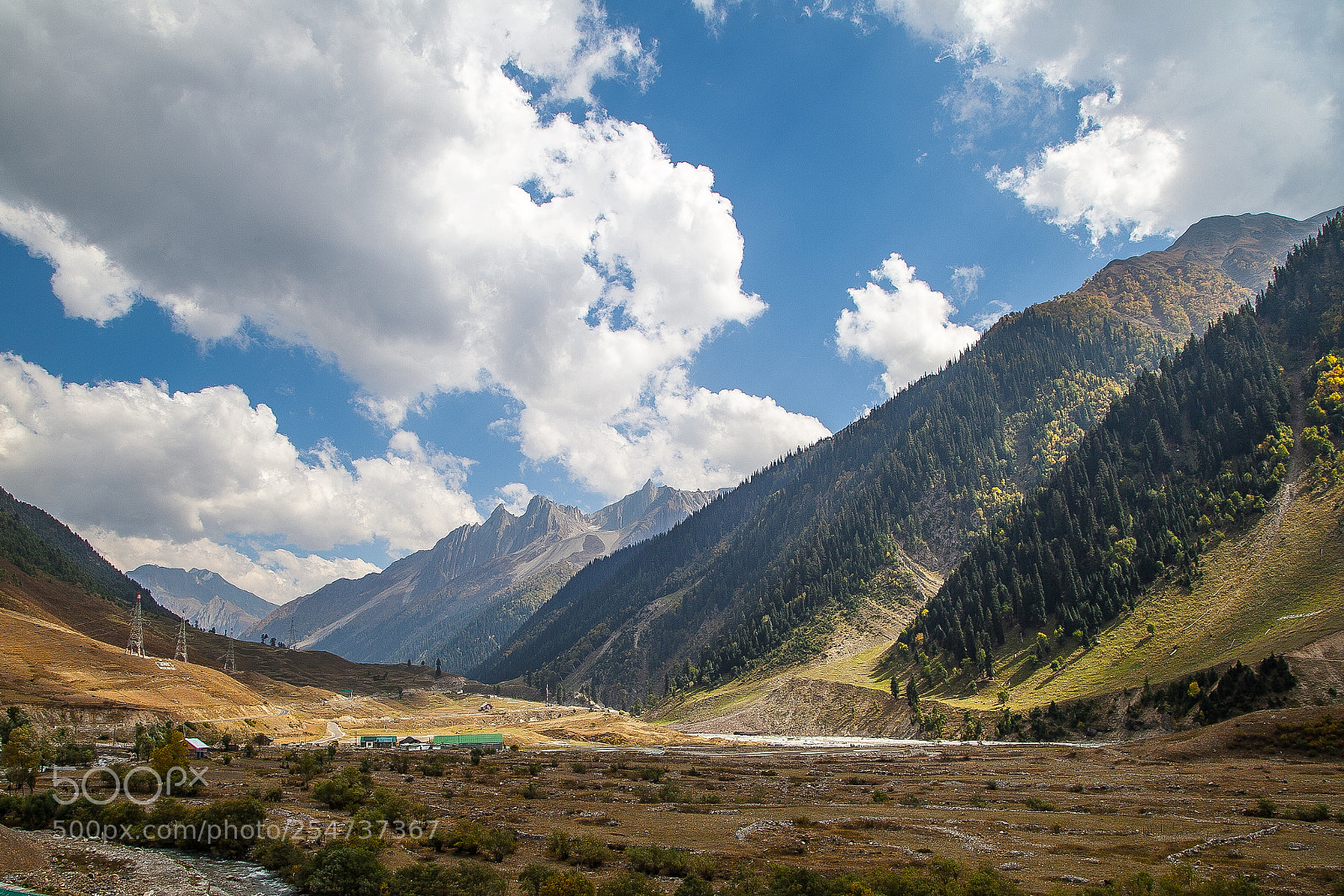 Canon EOS 5D Mark II sample photo. Sonamarg peaks photography