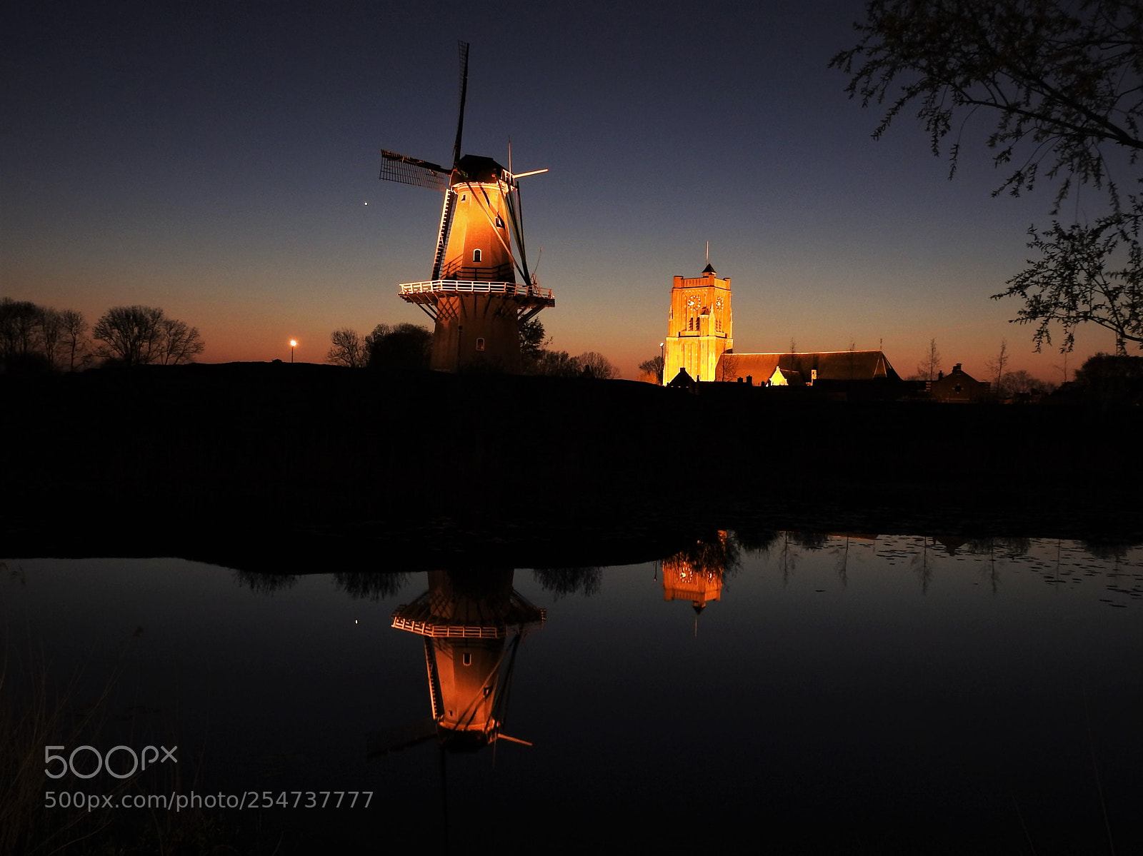 Nikon Coolpix P900 sample photo. The windmill 'nooit gedagt' photography