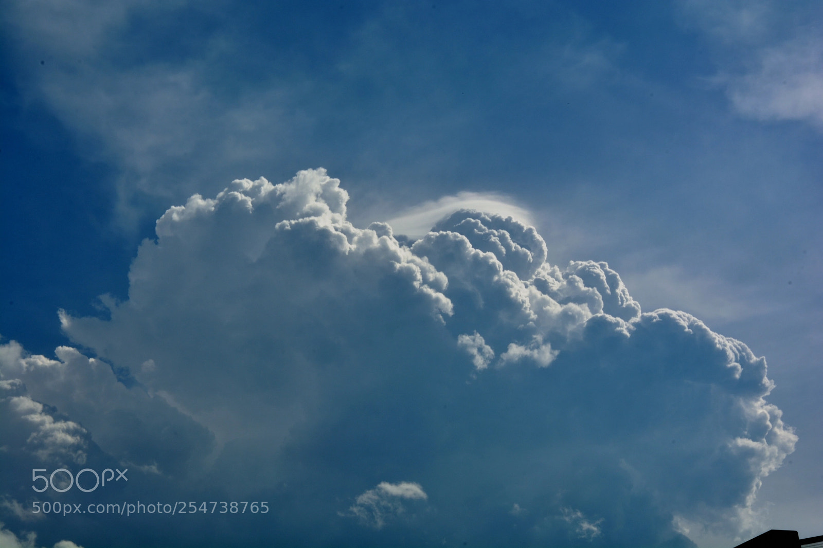 Nikon D5200 sample photo. Thunderstrom clouds photography