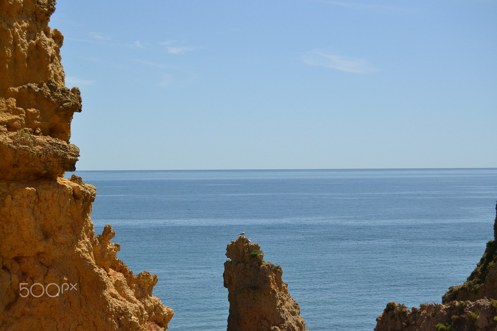 Nikon D3100 sample photo. Algarve, vistas de la costa photography