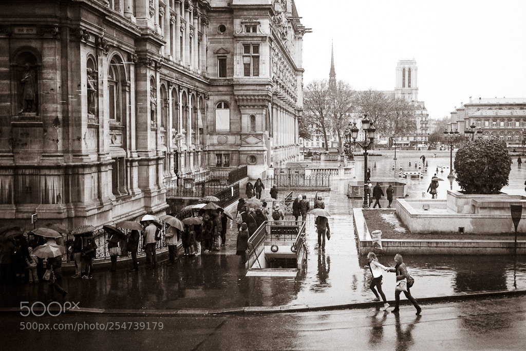 Canon EOS 5D Mark II sample photo. Hotel de ville photography