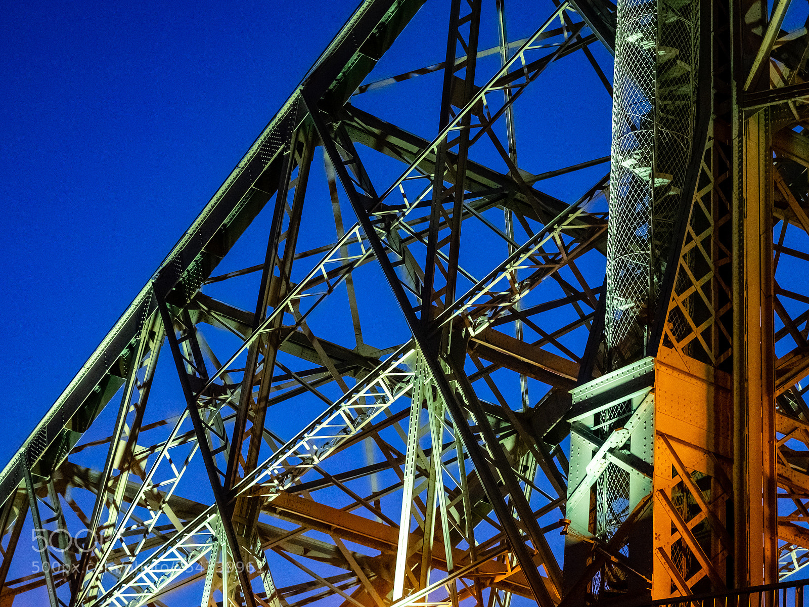 Olympus OM-D E-M1 sample photo. Dresden bridge the blue photography