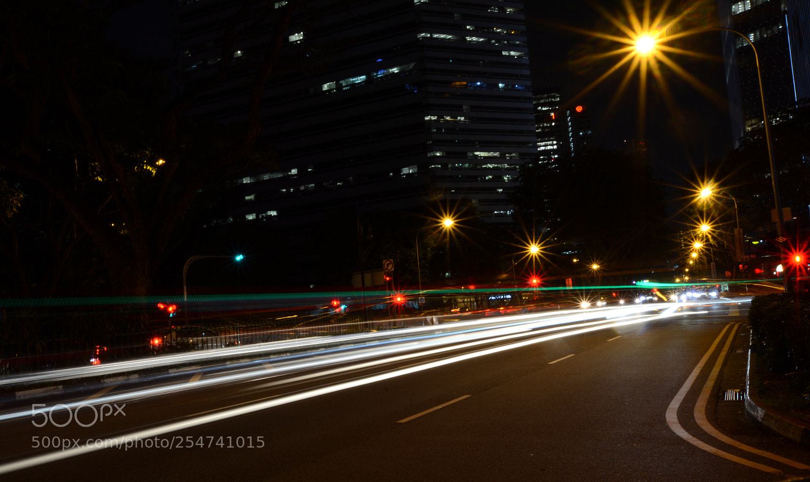 Nikon D7100 sample photo. Singapore by night photography