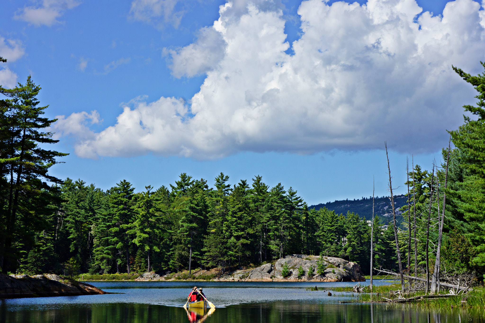 Sony E 18-55mm F3.5-5.6 OSS sample photo. Ontario, canada - killarney provincial park photography